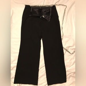 ANN TAYLOR KATE FIT PANTS.  SIZE 12. BLACK